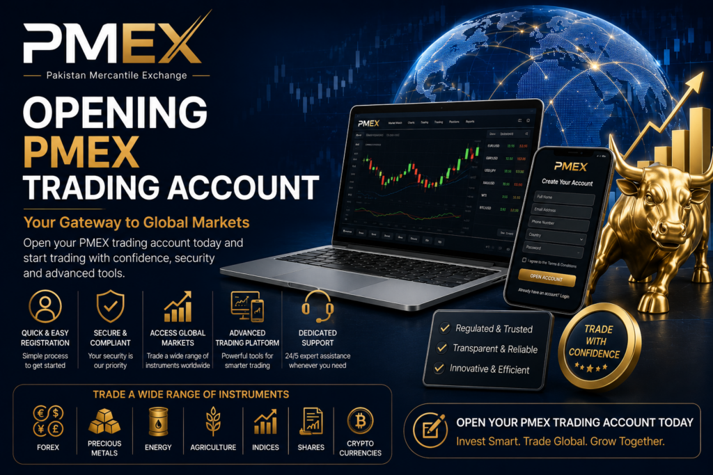 Opening PMEX Trading Account