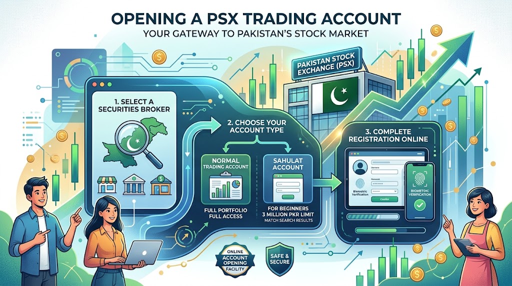 Opening a PSX Trading Account