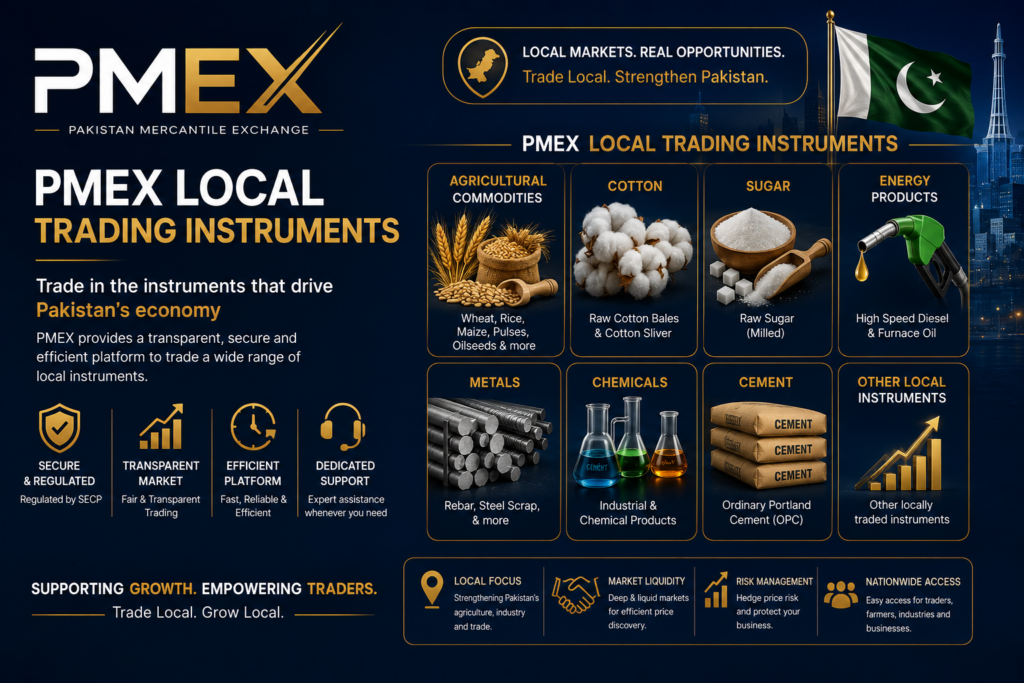 PMEX Local Trading Instruments