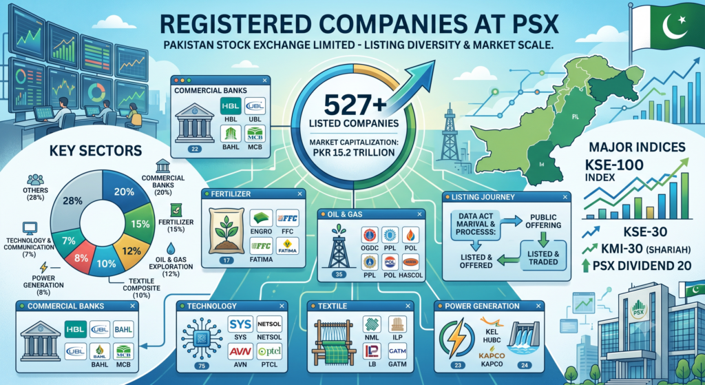 Registered Companies at PSX